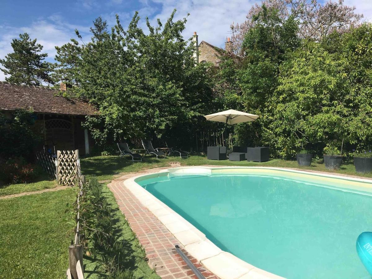 Maison Region Fontainebleau Pool Sauna River Aulnay-la-Riviere Екстериор снимка