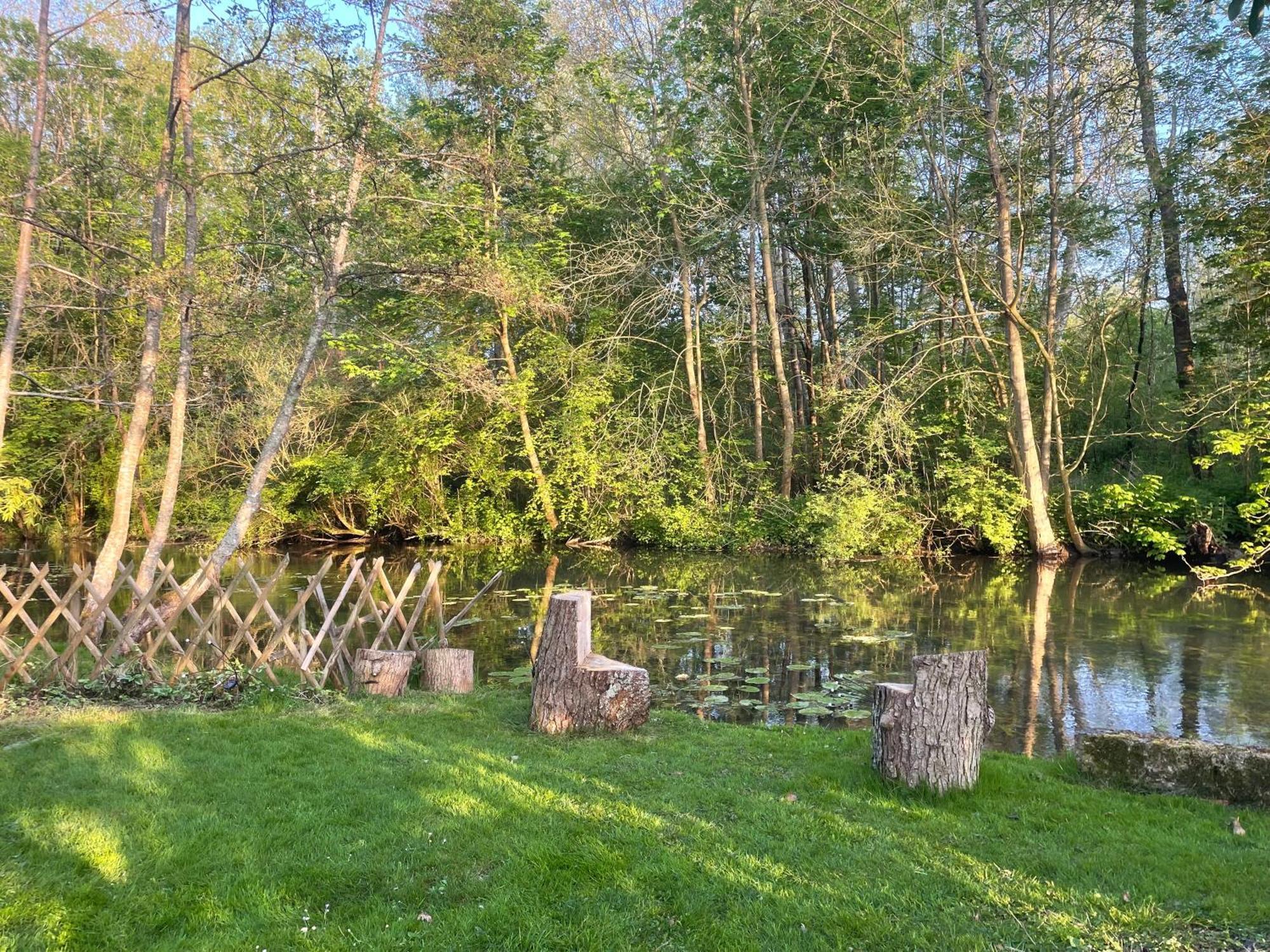 Maison Region Fontainebleau Pool Sauna River Aulnay-la-Riviere Екстериор снимка